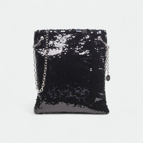 Bandolera lentejuelas artemia XL EXTRA LARGE - NEGRO