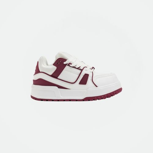 Zapatilla chunky mujer Awake 47 STREET - BLANCO BORDO