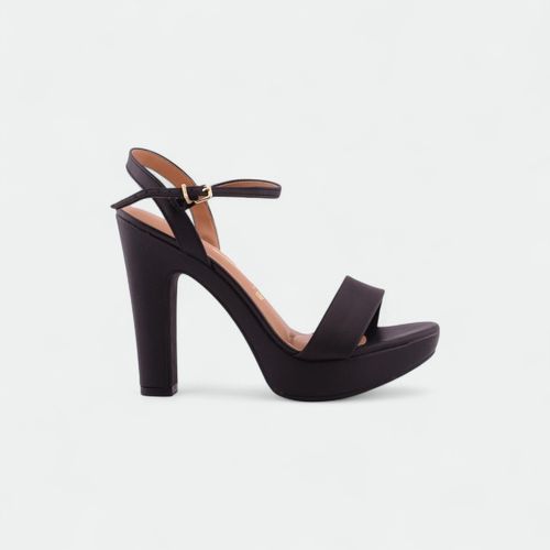 Sandalia de taco alto mujer VIZZANO - NEGRO VIN