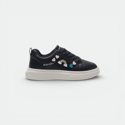 Zapatilla Badajoz Pins niños HUSH PUPPIES - NEGRO