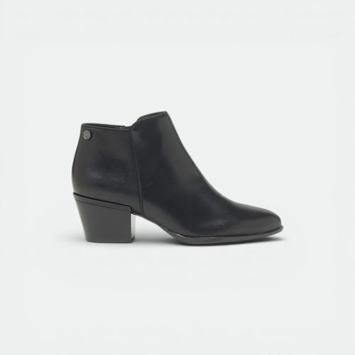Bota Michele con tacon mujer HUSH PUPPIES - NEGRO