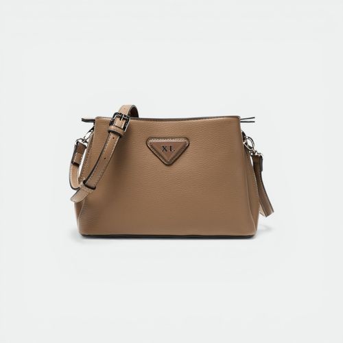 Bandolera Gretel 3Div mujer XL - TAUPE