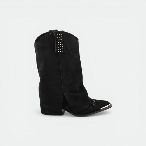 Bota Polaina caña media mujer TOKYO - NEGRO GZA