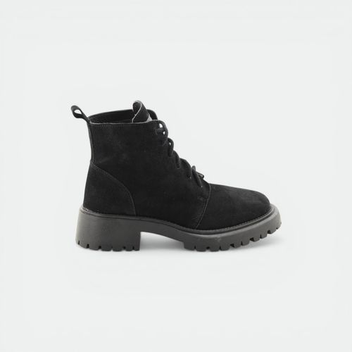 Borcego con cordones urbano mujer TOKYO - NEGRO GZA