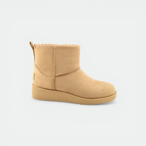 Pantubota con abrigo urbano mujer TOKYO ST. - CAMEL GZA SINT