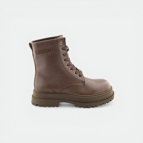 Borcego con cierre urbano mujer URBAN COW - CHOCOLATE