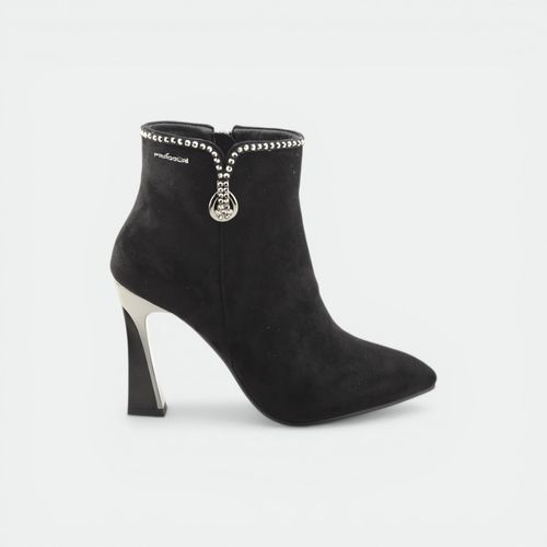 Bota T5 Con tachas urbano mujer FRAGOLA - NEGRO