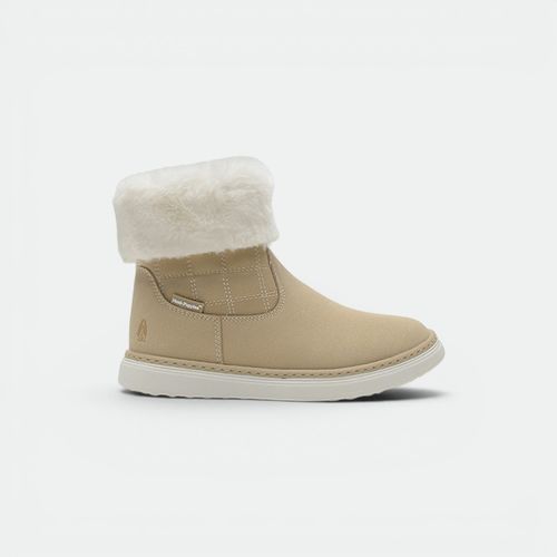 Bota Ana con piel urbano niños HUSH PUPPIES - BEIGE