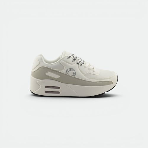 Zapatilla urbana mujer LADY STORK - BLANCO