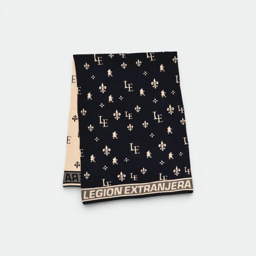 Ruana Unic urbano mujer LEGION EXTRANJERA - NEGRO NATURA EPIC