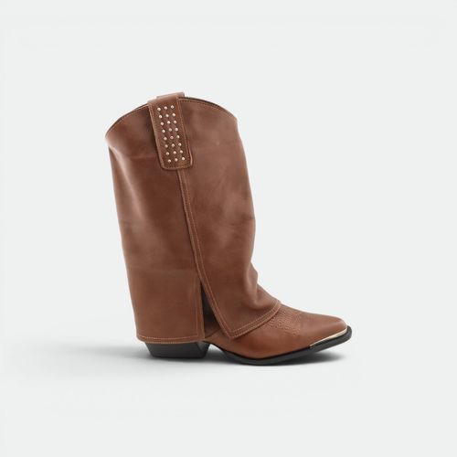 Bota Polaina caña media mujer TOKYO - CHOCOLATE MACEIO