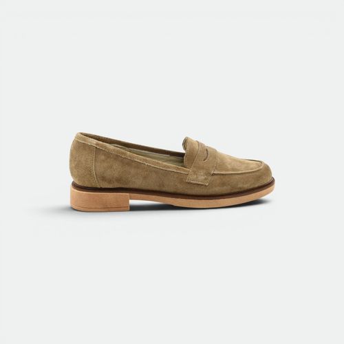 Zapato Mocasin taco bajo mujer TOKYO - VISON GZA