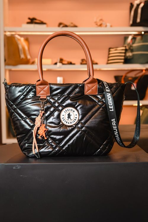 Cartera Tote Venecia LEGION EXTRANJERA - NEGRO DONNA