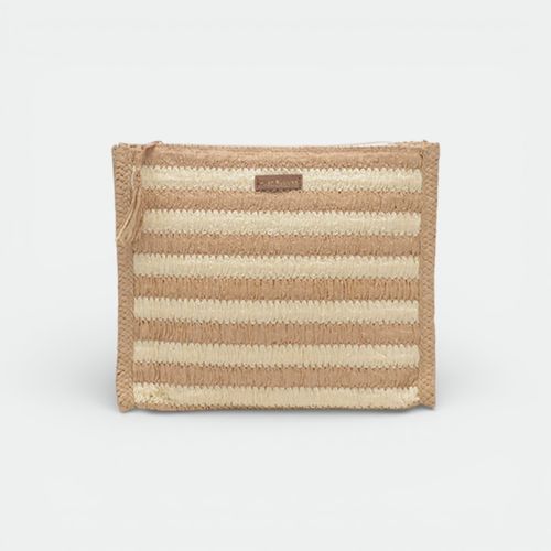 Cartera Livorno Ray de rafia mujer HUSH PUPPIES - BEIGE