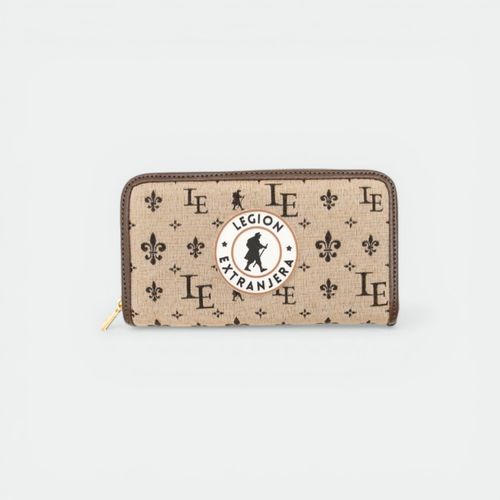 Billetera Amelie LEGION EXTRANJERA - BEIGE EPIC