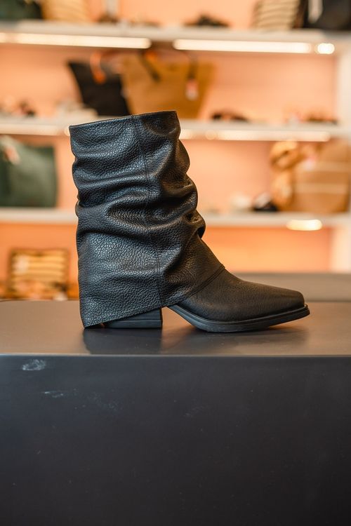 Bota caña alta mujer BULLWARK - NEGRO