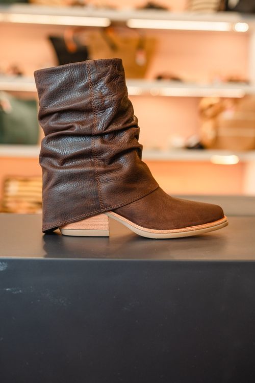 Bota caña alta mujer BULLWARK - CHOCOLATE