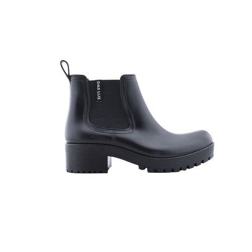 Bota Para Lluvia Das Luz - NEGRO