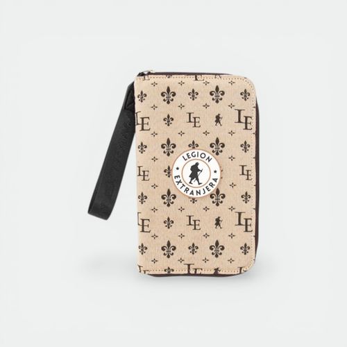 Porta Pasaporte urbano mujer LEGION EXTRANJERA - BEIGE EPIC