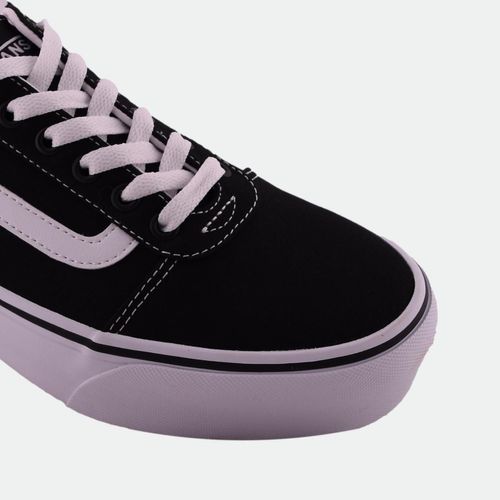 Zapatilla Ward Platform Vans Mujer - BLACK WHITE