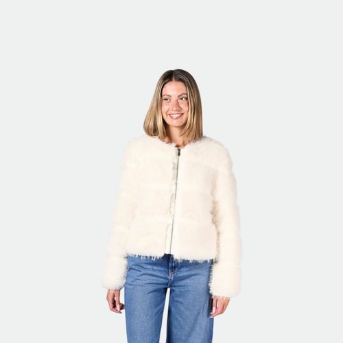 Campera Hanoi urbano mujer XL - CRUDO