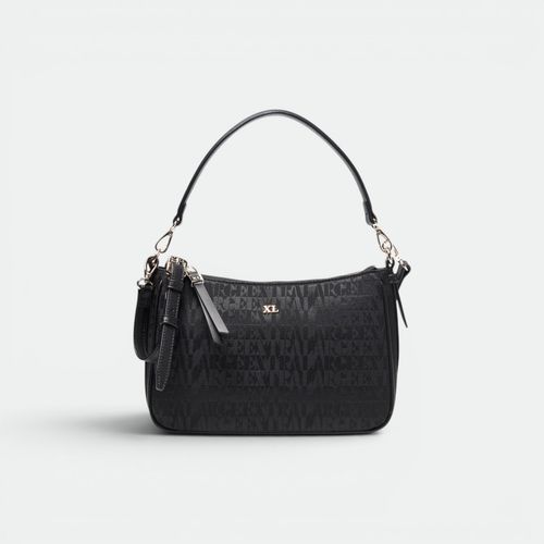 Cartera Narella chica urbano mujer XL - NEGRO