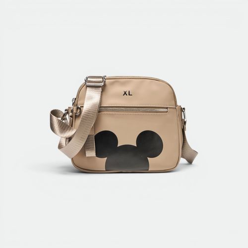 Bandolera Shadow Disney Mujer XL - TAUPE