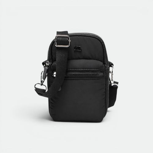 Bandolera Solana Phone Mujer XL - NEGRO
