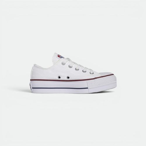 Zapatilla Chuck Taylor Lift Ox CONVERSE - WHITE RED NAVY