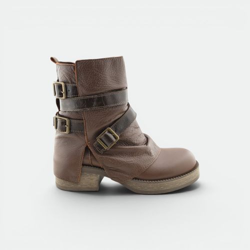 Bota Polaina Caña Media Mujer TOKYO ST - CHOCOLATE