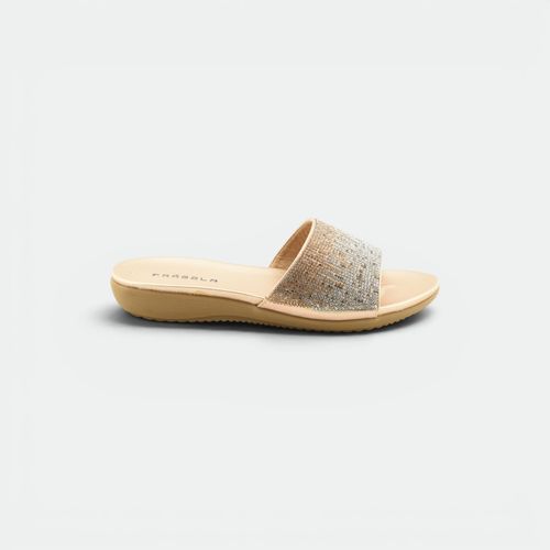 Zueco Con Faja Mujer FRAGOLA - ROSE GOLD
