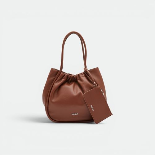 Cartera Estambul Large Mujer BLAQUE - TABACO