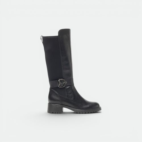 Bota Brickel Caña Alta Mujer HUSH PUPPIES - NEGRO