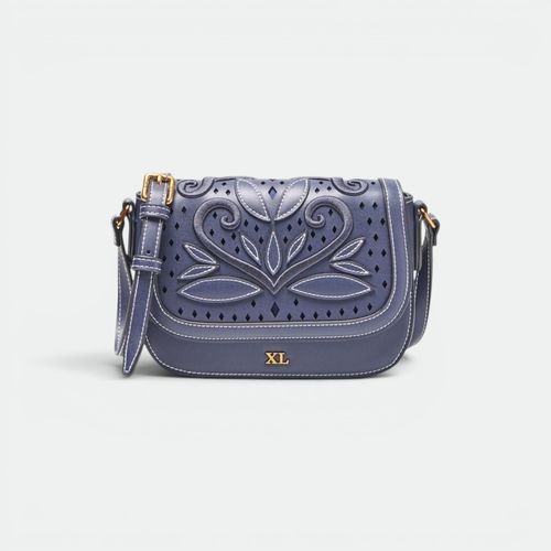 Bandolera Ellenita Mujer XL - AZUL
