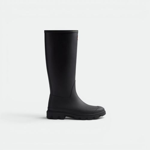 Bota Lluvia Caña Alta Mujer HUNTER - BLACK