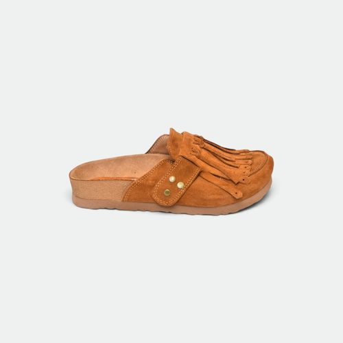 Zueco Birk Con Flecos Mujer TOKYO - SUELA