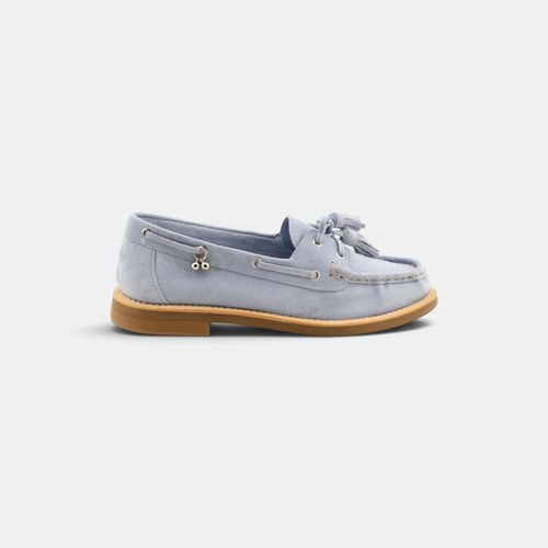 Mocasin Náutico Mujer TOKIO - CELESTE