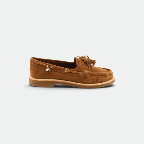 Mocasin Náutico Mujer TOKIO - MARRON