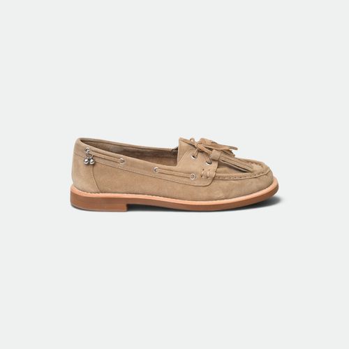 Mocasin Náutico Mujer TOKIO - LATTE