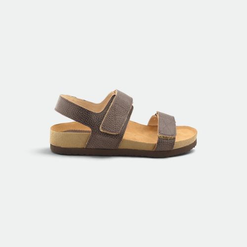 Sandalia Birk 2 Velcro Mujer TOKYO ST. - CHOCOLATE