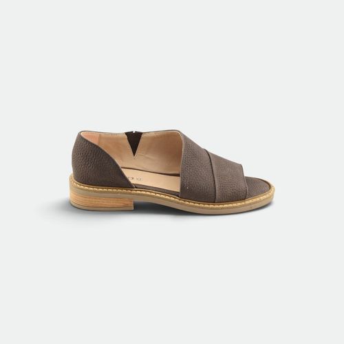 Sandalia Balerina Abierta Mujer TOKYO ST. - CHOCOLATE