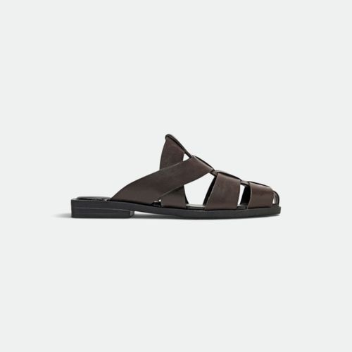 Zueco Nelly Mujer HUSH PUPPIES - MARRON