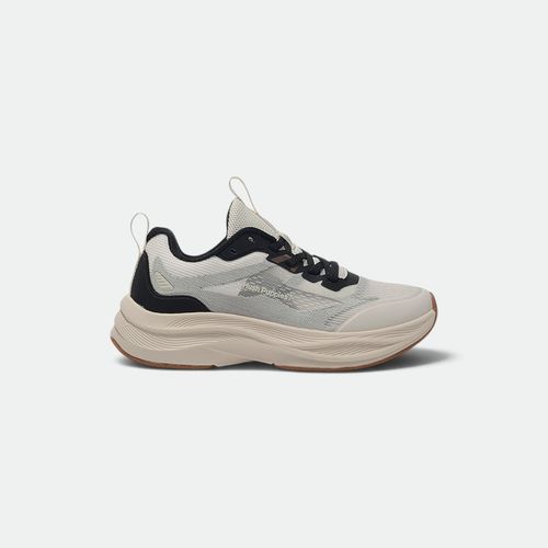 Zapatilla deportiva mujer Luna HUSH PUPPIES - BEIGE NEGRO