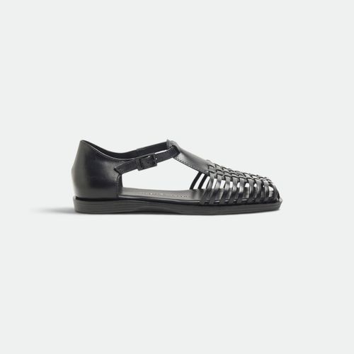 Sandalia Mujer Mechi HUSH PUPPIES - NEGRO