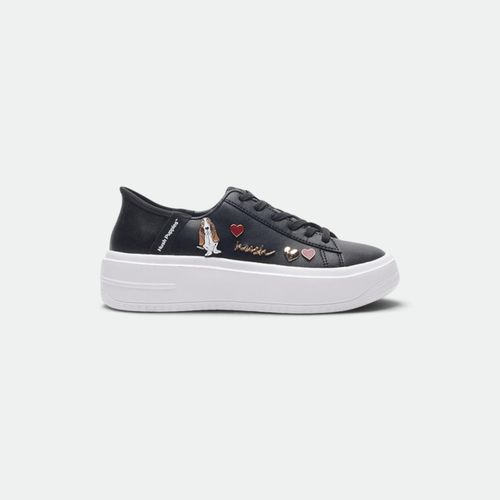 Zapatilla Djen Pin Mujer HUSH PUPPIES - NEGRO