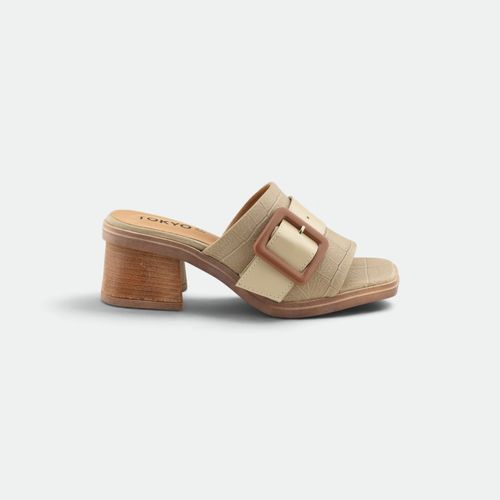 Sandalia Clog Mujer TOKYO ST. - CROCCO NATURAL